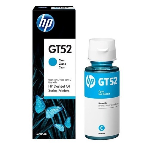 Hp Ink Botle gt52 cyan 500x500