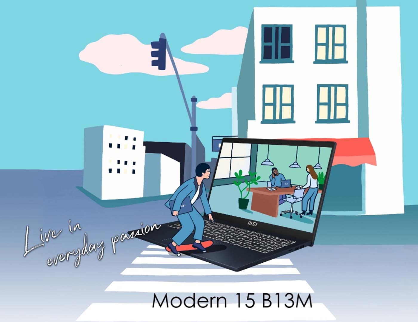 MSI Modern 15 B13M i5 – 13th Gen
