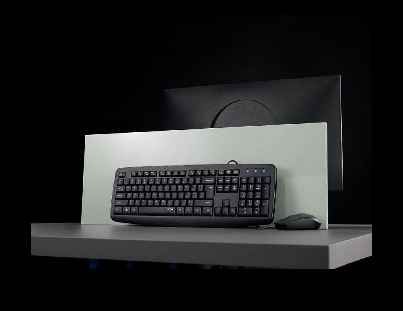 Rapoo NX1600 Wired Optical Keyboard & Mouse